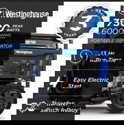 PLANTA ELÉCTRICA WESTINGHOUSE DE 7500 WATTS - Img 49469061