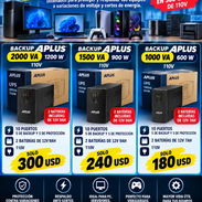 EQUIPA Y PROTEGE TU OFICINA, TU PC, TU SERVIDOR, EQUIPOS DE VIDEOJUEGOS ECT UPS BACKUP NUEVOS EN SUS CAJAS - Img 58090100
