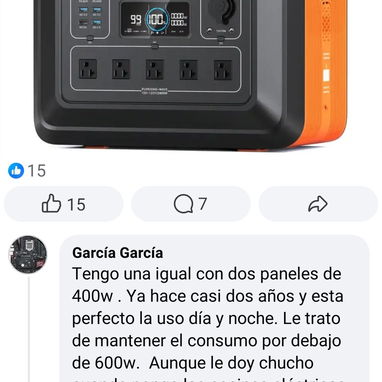 Estación Oupes 2232wh, 5000w pico 1100 USD - Img 123707388