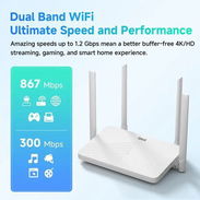 @/ Router Sellados EN CAJA DBIT GIGABIT DUAL BAND 5GHz:867/Mbps (802.11ac) 2.4GHz:300/Mbps  WAN + 4× Lan/1GB #63142460 - Img 53016660