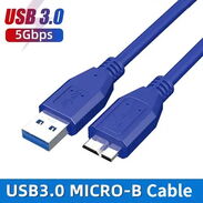🔵 CABLE PARA DISCO DURO EXTERNO 3.0 🔵 1 METRO 🔵 MICRO B USB -🔵 ---  58872360 - Img 44923743