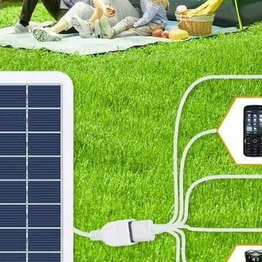 * Panel solar portatil ( para powerbanks o dispositivos de poco consumo) - 3/3