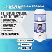💧✨ FILTRO PURIFICADOR DE AGUA POR GRAVEDAD✨💧 💲Precio: 35 USD 🛡️ Garantía: 5 días - Img 55672471