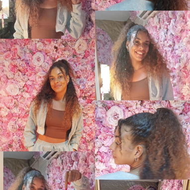 Extensiones de cabello natural,Moños naturales,Pelucas lace frontal,Trenzas,Crochet,Keratina, Botox,Pestañas,Tratamiento - Img 121731016