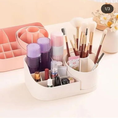 Organizador de cosméticos y accesorios Giratorio - Img 122018982