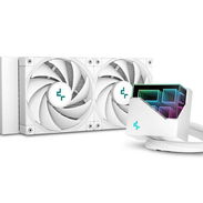 🎮 Líquida DeepCool LT520 WH 🎮 240mm🔹2xFan FK120🔹Fluid Bearing🔹2250rpm🔹85.85cfm🔹33dB🔹ARGB🔹Blanco 📦0km - Img 53471812