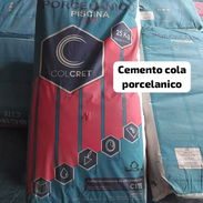 Cemento cola porcelanatico de 25 kg - Img 54627029