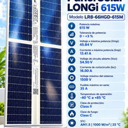 PANEL SOLAR LONGI 615W - Img 58017363