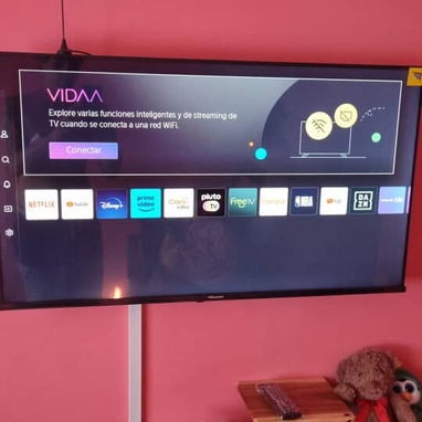OPORTUNIDAD ÚNICA — SMART TV HISENSE 40" + CAJITA HD NUEVA - 6/6