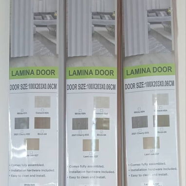 🚪Puerta plegable . - Material: PVC. - Medidas:  100cm×203cm×0.06cm -Ahorra espacio. - Anchura ajustable. - Láminas esta - 4/4