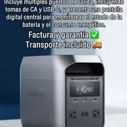 ❕‼️ECOFLOW DELTA 3 CLASSIC ‼️❕ Wa.me/+5354260323 📱❕📱 Capacidad: 1024Wh .Potencia de salida 1800W(pico de 3600w) .Carga - Img 56666569