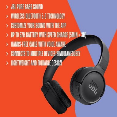 🍀JBL Tune 520BT – Audífonos Inalámbricos On-Ear🍀 - Img 120208626