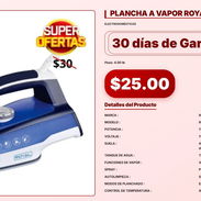 PLANCHA A VAPOR ROYAL VPT#-0216 - Img 56323932