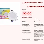 Resistencia al voltaje ofrece esta Lámpara LED Smart de estreno pro ya VPT#-0168 - Img 55252553