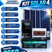 ☀️ KIT SOLAR 110V 4KW + BATERÍA 5KW + 4 PANELES 620W | INSTALADO | 3.650 USD - Img 57817768