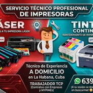 En venta impresora 🖨️ econtank 🛜 250 USD 📲63979630 Soy Técnico de impresoras láser y de tinta continua (TCP) •Trabajo - Img 57636861