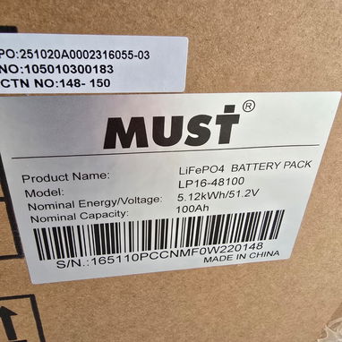 *Inversor 6kw y de 12 Kw Must + Batería - Img 123575688