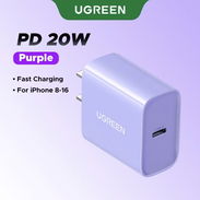 CARGADOR 20W GaN UGREEN ORIGINAL + CABLE C-C - Img 57367490