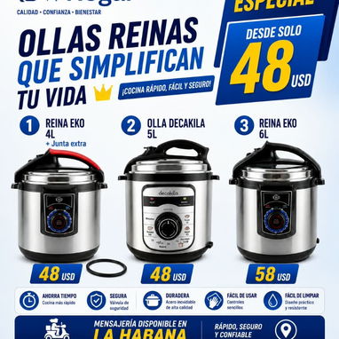 COCINAS , ARROCERAS, FREIDORAS,OLLAS REINAS COCINAS INFRARROJA, CAFETERAS ELECTRICAS Y MUCHO MAS - 4/10