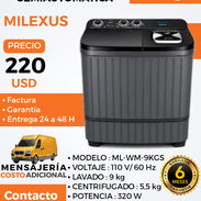 Lavadora Semiautomática Milexus de 9 kg. - Img 57716270