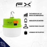 Lámpara recargable FX LED-385 - Img 58023677
