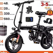 Bicicleta electrica 48vol 10Ah 500wat hace 40km liviana potente nueva y con precio lindo👌480 dólares - Img 57158624