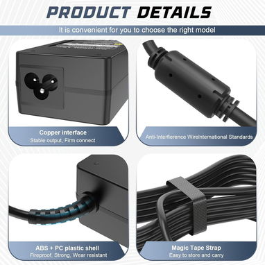 Cargador de corriente con adaptador de CA de 90 W, 20 V, 4.5 A, para Lenovo ThinkPad E40, E50, L410, L412,L420 53274327 - Img 122581948