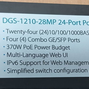 Switch (D-LINK) Poe en Administrable 28 Puertos 4x Fibra. NUEVO EN CAJA!!!! - 2/2