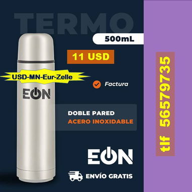 FG-TERMOS METALICOS 500 y 350 ml   56579735 /(USD-MN-Eur-Zelle)/ Envio Gratis - 3/3