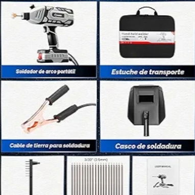 Máquina soldadora por varillas - 3/4