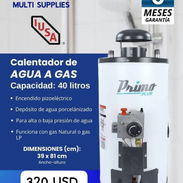 Calentador de gas de 40 litros - Img 55455988
