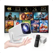 (X) Mini proyector, proyector portátil compatible con 4K, proyector para exteriores Full HD 1080P $41.45 - Img 56518394