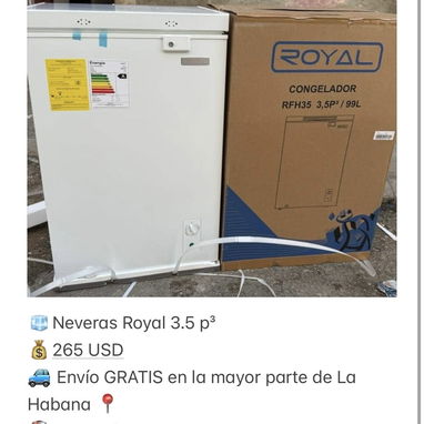 Neveras MILEXUS, ROYAL, PREMIUN, PREMIER. Diferentes pies. NUEVAS. ENTREGA INMEDIATA - Img 128093568