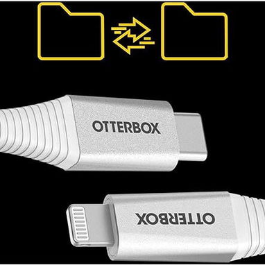 🔌 CABLE OTTERBOX USB-C A LIGHTNING 2M CARGA RÁPIDA HASTA 60W RESISTENTE NYLON PARA IPHONE ENVÍO DISPONIBLE + GARANTÍA - Img 120284677