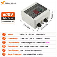 ‼️EN VENTA CAJA PROTECTORA PARA PANELES SOLARES(BREKERA) (IP65)- 600V/25A‼️NUEVAS EN CAJA+GARANTÍA‼️VEDADO/53317139‼️ - Img 58393590