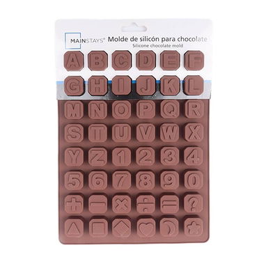 Molde se silicona en Forma de letras para chocolate - 4/4