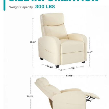 Sillón Reclinable de masaje para adultos - Img 121181456