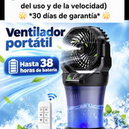 Ventilador recargable azul de 30,000mAh, cubaganga 💯 - Img 57793903