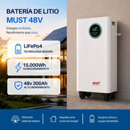 Batería Must de 15k Modelo LP16-48300 - Precio 3500usd - Img 57801880