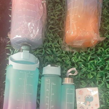 Pomos de Agua Motivacionales💪🏻🌟. Juego de 3 - Img 123441629