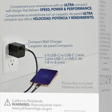 ⚡🔌 CARGADOR INSIGNIA 25W USB-C + CABLE 6FT CARGA RÁPIDA 📱🔥 COMPATIBLE IPHONE/SAMSUNG Envío + Garantía - Img 112408521