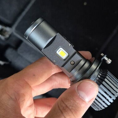 BOMBILLO H4 LED LUPA CHIP CSP DE ALTO BRILLO - Img 118599435