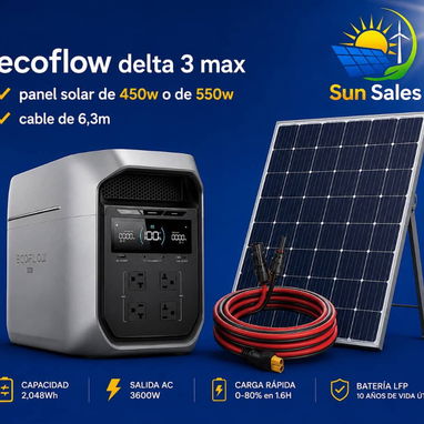 Ecoflows con y sin paneles - 9/10