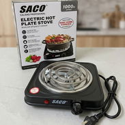 Cocinas electricas de una hornilla nuevas en su caja,potencia 1000 watts con 5 temperaturas para cocinar - Img 56435227
