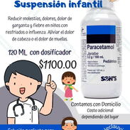 Paracetamol infantil en suspensión 1100 Mn vedado - Img 45648812