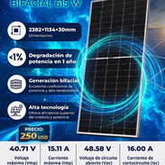 Panel solar bifacial - Img 57137191