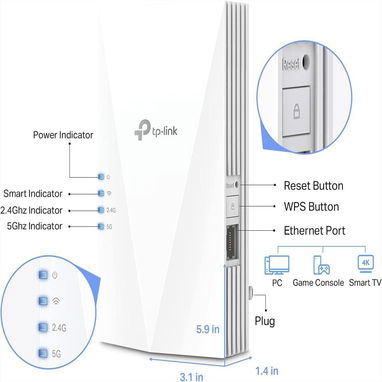 REPETIDOR WIFI/ Extensor WiFi - Img 120654366
