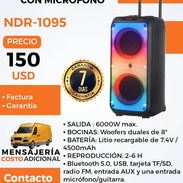 BOCINA NDR-1095 CON MICROFONO - Img 56687910
