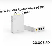 Respaldo para Router Mini UPS KP3 10,000 mAh - Img 55849467