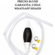 BOMBA DE SUCCIÓN MANUAL PARA TRANSFERENCIA DE LÍQUIDOS, ENTREGA DE FACTURA, VARIEDAD DE ARTÍCULOS DE FERRETERÍA, ETC - Img 56143160